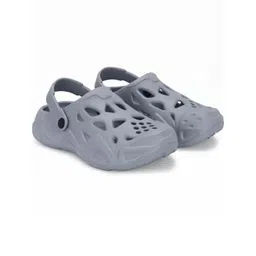 SZN Men Grey Back Strap Rubber Clogs-picture-22