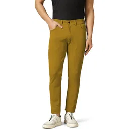 SZN Men Mid-Rise Regular-Fit Trousers-picture-39