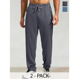 SZN Men Pack Of 2 Mid Rise Track Pants-picture-20