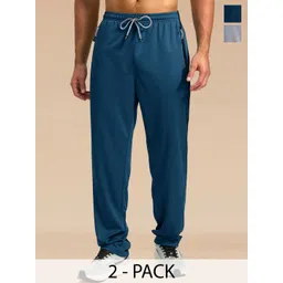 SZN Men Pack Of 2 Mid Rise Track Pants-picture-23