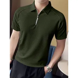 SZN Men Polo Collar Organic Cotton T-shirt-picture-32