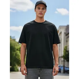 SZN Men Printed Drop-Shoulder Sleeves Oversized T-shirt-picture-41