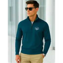 SZN Men Printed Zipper Stand Up Collar Sweatshirt-picture-37