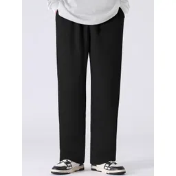 SZN Men Relaxed Fit High-Rise Trousers-picture-17