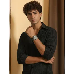 SZN Men Standard Striped Casual Shirt-picture-31