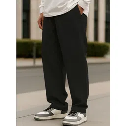 SZN Men Textured Trousers-picture-37