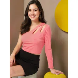 SZN One Shoulder Crop Top-picture-20