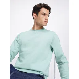 SZN Round Neck Pullover Sweatshirt-picture-30
