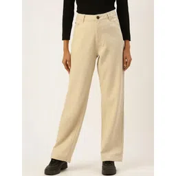 SZN Women Classic Regular Fit Mid-Rise Baggy Stretchable Jeans-picture-33