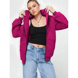 SZN Women Fleece Lightweight Open Front Jacket-picture-14