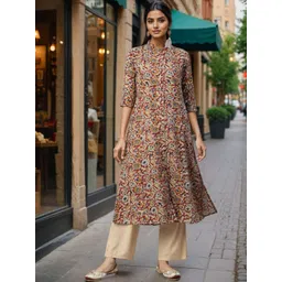SZN Women Floral Printed Floral Anarkali Kurta-picture-40