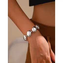 SZN Women Handcrafted Silver-Plated Bracelet-picture-22