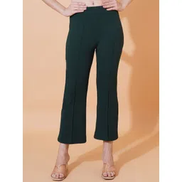 SZN Women Mid-Rise Culottes Trousers-picture-32
