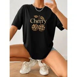 SZN Women Printed Drop-Shoulder Sleeves T-shirt-picture-36