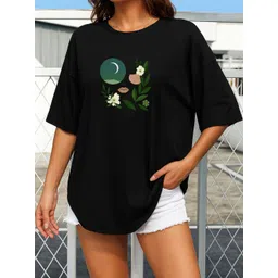 SZN Women Printed Round Neck T-shirt-picture-36