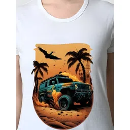 SZN Women Printed T-shirt image 1