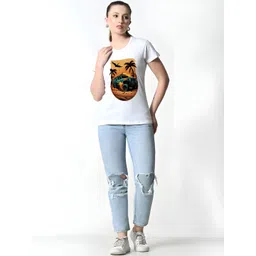 SZN Women Printed T-shirt image 2