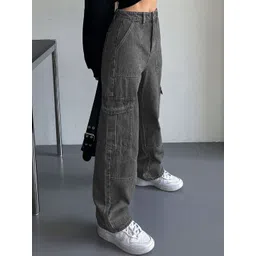 SZN Women Regular Fit High-Rise Jeans image 5