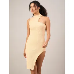 SZN Women Self Design Bodycon Dress-picture-21
