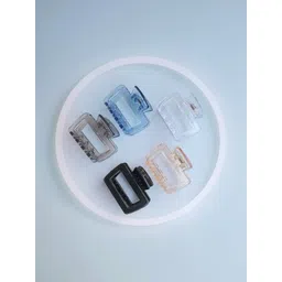 SZN Women Set of 5 Rectangular Claw Clip-picture-37