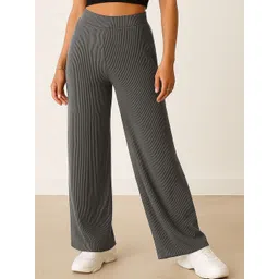 SZN Women Textured Trousers-picture-12