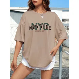 SZN Women Typography Printed T-shirt-picture-32