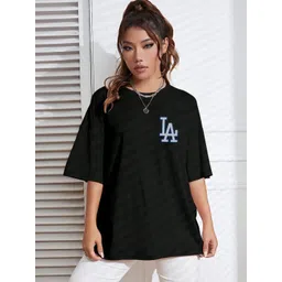 SZN Women Typography Printed T-shirt-picture-14