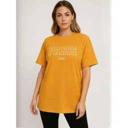 SZN Women Typography Printed T-shirt-picture-30