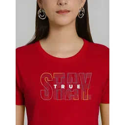 SZN Women Typography Printed T-shirt-picture-39