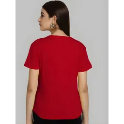 SZN Women Typography Printed T-shirt-picture-34