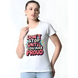 SZN Women Typography Printed T-shirt-picture-37