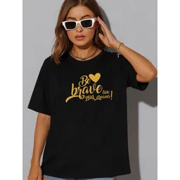 SZN Women Typography Printed T-shirt-picture-26