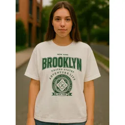 SZN Women Typography Printed T-shirt-picture-17