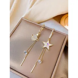 SZN Women's Teardrop Shaped Drop Earrings-picture-19
