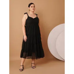 Sztori Georgette Fit & Flare Midi Dress-picture-20
