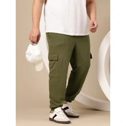 Sztori Men Plus Size Cargo Styles Track Pants-picture-33