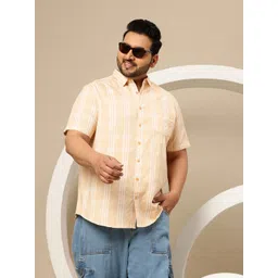Sztori Men Plus Size Checked Casual Shirt-picture-33