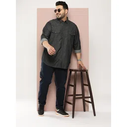 Sztori Men Plus Size Original Solid Casual Shirt-picture-28