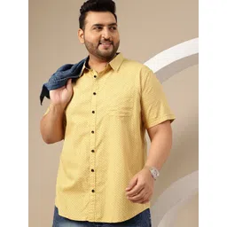 Sztori Men Plus Size Printed Casual Shirt-picture-31