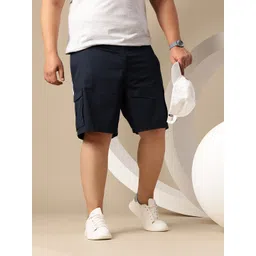 Sztori Men Plus Size Pure Cotton Cargo Shorts-picture-37