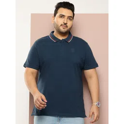 Sztori Men Plus Size Pure Cotton Polo Collar T-shirt-picture-38