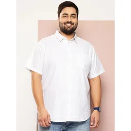 Sztori Men Plus Size Solid Casual Shirt-picture-18