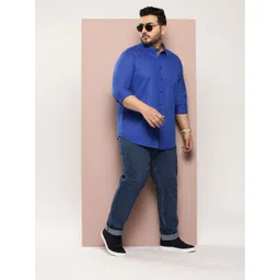 Sztori Men Plus Size Solid Casual Shirt-picture-37