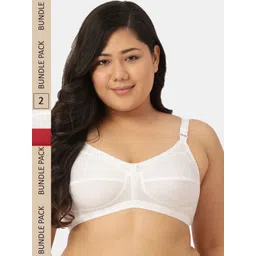 Sztori Pack of 2 Non-Wired Non-Padded Bra SZ-P-CONCENT-WHT-MR-2-picture-13