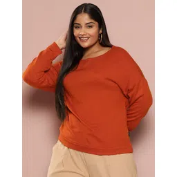 Sztori Plus Size Acrylic Pullover-picture-38