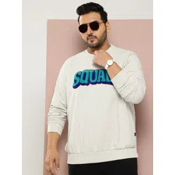 Sztori Plus Size Applique Detail Pullover Sweatshirt-picture-21