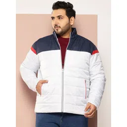 Sztori Plus Size Colourblocked Padded Jacket-picture-37