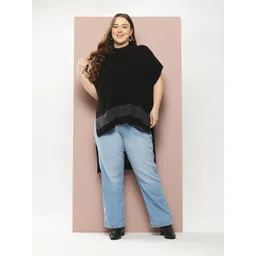 Sztori Plus Size High Low Longline Pullover-picture-39