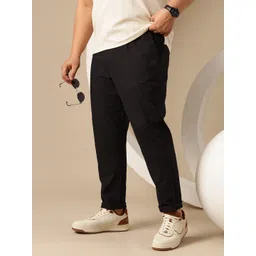 Sztori Plus Size Men Relaxed Straight Leg Chinos Trousers-picture-32