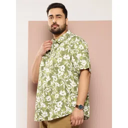 Sztori Plus Size Printed Casual Shirt image 3
